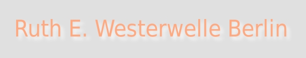 Ruth E Westerwelle